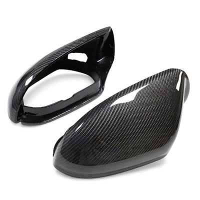 Coques Rétroviseurs Fibre Carbone Audi A7 S7 RS7 C7 - vue rapprochée 2 - Becquet Voiture