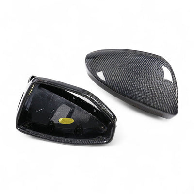 Coques rétroviseurs fibre carbone Audi A7 S7 RS7 C8 2018-2025 - installé sur véhicule - Becquet Voiture