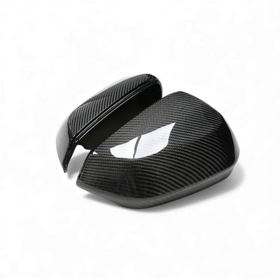 Coques rétroviseurs fibre carbone Audi Q2 SQ2 2019-2025 - détail du montage - Becquet Voiture
