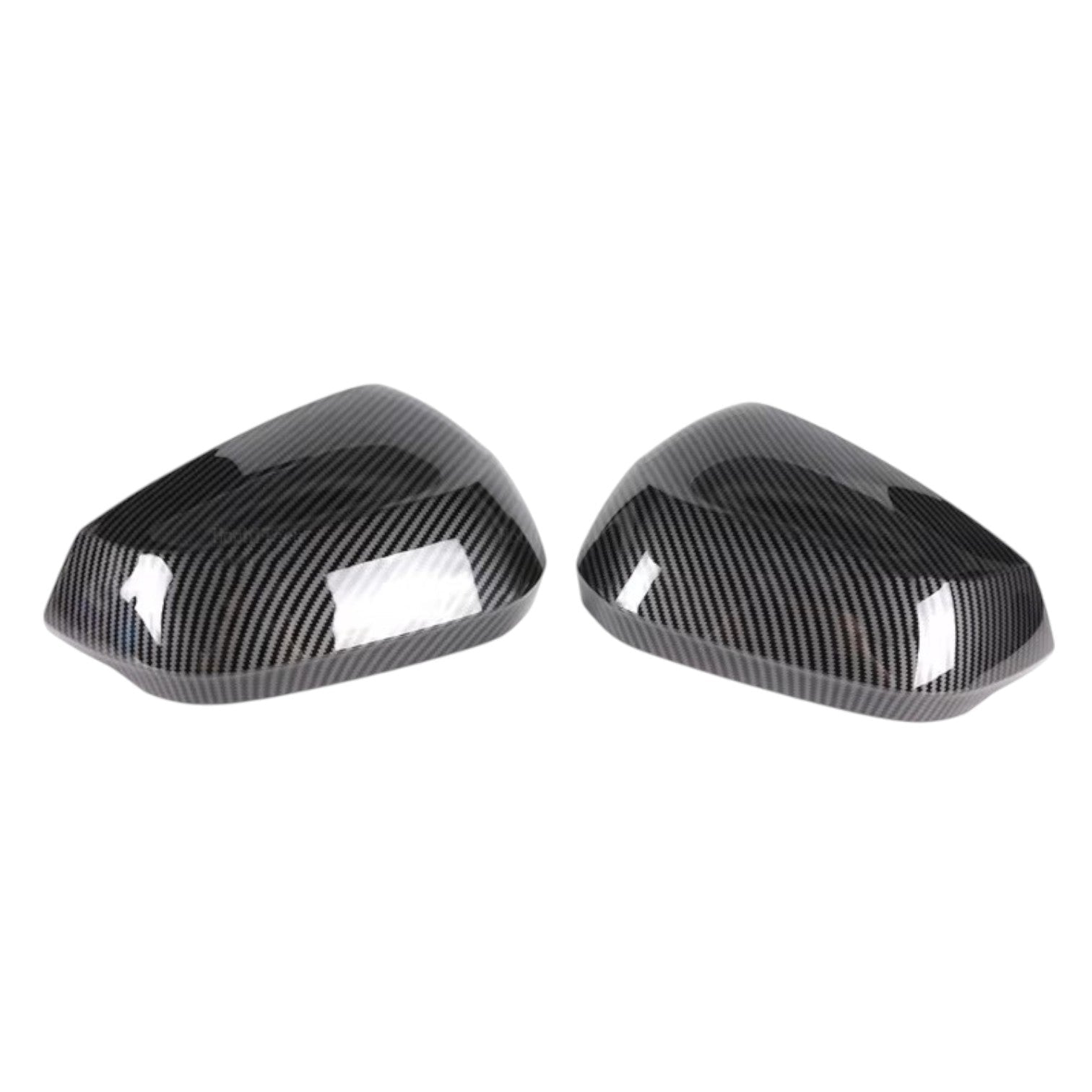 Coques rétroviseurs fibre carbone Audi Q2 SQ2 2019-2025 - vue de face - Becquet Voiture