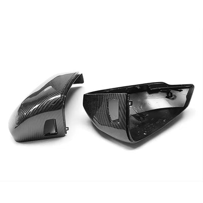 Coques rétroviseurs fibre carbone Audi Q2 SQ2 2019-2025 - vue de profil 2 - Becquet Voiture