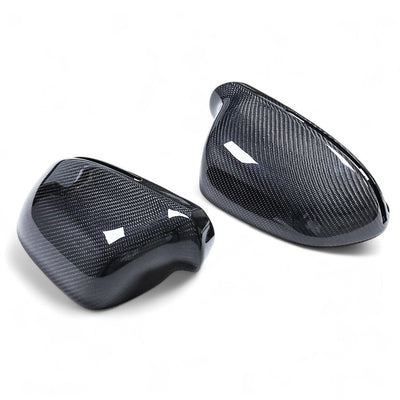 Coques Rétroviseurs Fibre Carbone Audi Q3 I 2011 2015 Noir - en situation - Becquet Voiture