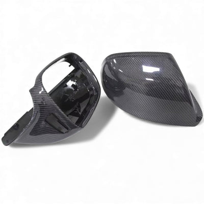 Coques rétroviseurs fibre carbone Audi Q5 SQ5 2009-2015 - vue de dessus - Becquet Voiture