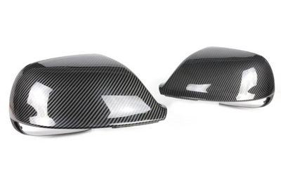 Coques rétroviseurs fibre carbone Audi Q5 SQ5 2009-2015 - vue de trois-quarts - Becquet Voiture
