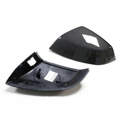 Coques Rétroviseurs Fibre Carbone Audi Q7 SQ7 II - vue de trois-quarts - Becquet Voiture