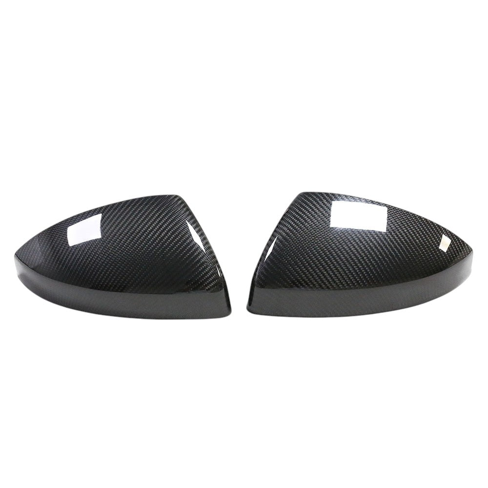 Coques rétroviseurs fibre carbone Audi R8 II 2015-2025 paire - vue de face - Becquet Voiture