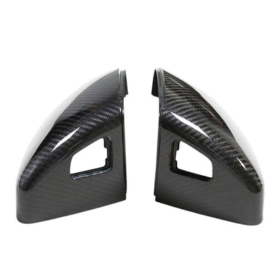 Coques rétroviseurs fibre carbone Audi R8 II 2015-2025 paire - vue de profil - Becquet Voiture