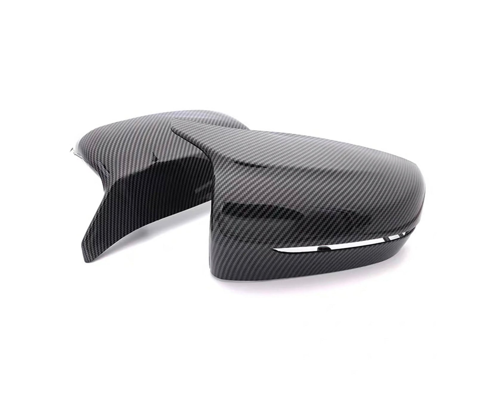 Coques Rétroviseurs Fibre Carbone BMW G30 Série 5 - vue de face - Becquet Voiture