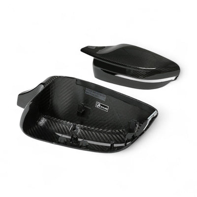 Coques Rétroviseurs Fibre Carbone BMW M3 G80 2020-2025 - vue de dessus - Becquet Voiture