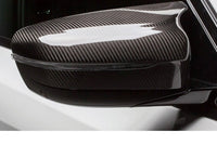 Carbon-Außenspiegelkappen BMW M5 F90 M8 - Rückansicht - Becquet Voiture