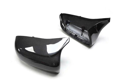 Coques Rétroviseurs Fibre Carbone BMW M5 F90 M8 - vue de face - Becquet Voiture