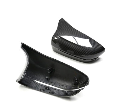 Coques Rétroviseurs Fibre Carbone BMW M5 F90 M8 - vue de profil - Becquet Voiture