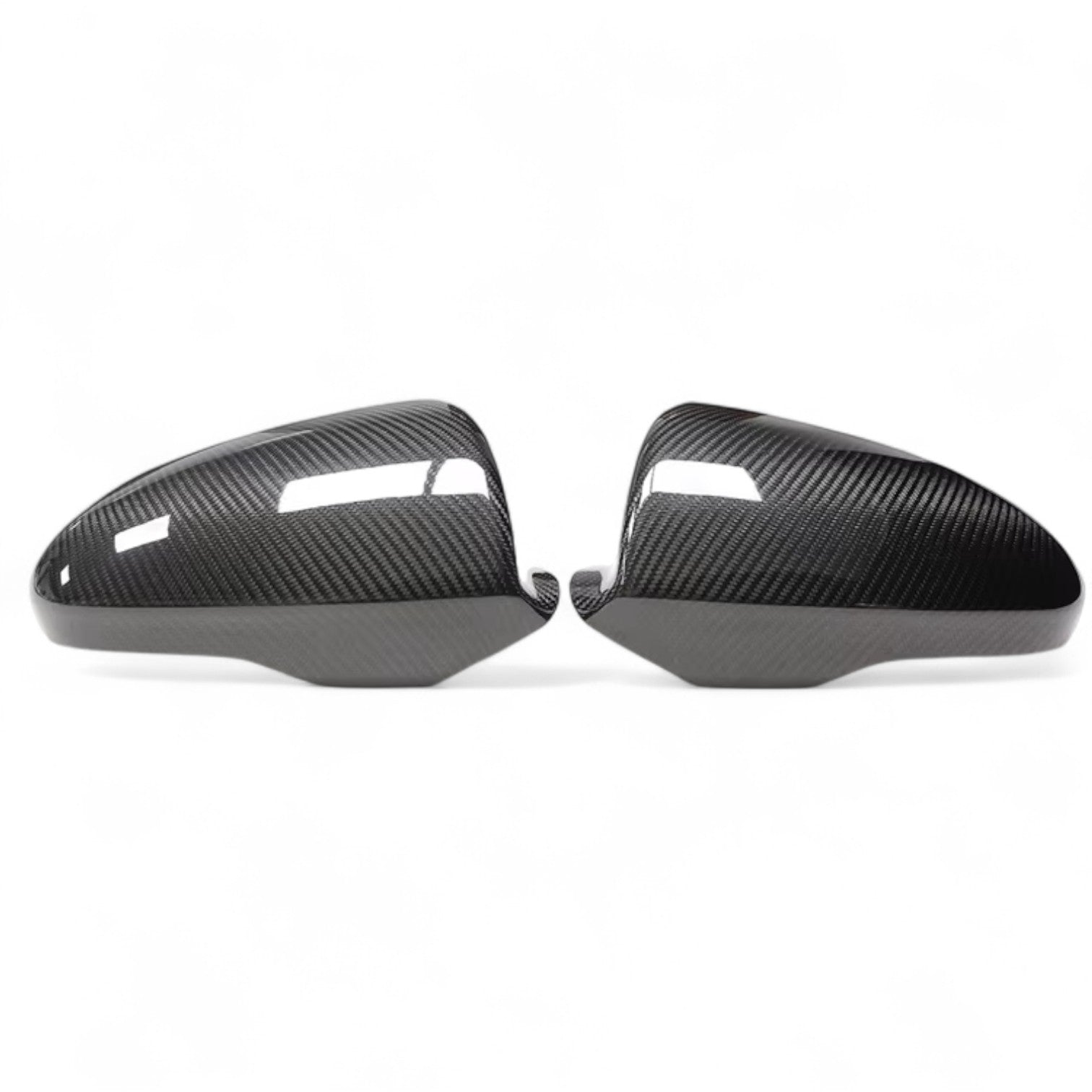 Coques Rétroviseurs Fibre Carbone M Performance BMW M5 F10 - vue de face - Becquet Voiture