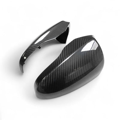 Coques Rétroviseurs Fibre Carbone M Performance BMW M5 F10 - vue de profil - Becquet Voiture