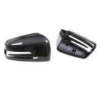 Coques Rétroviseurs Fibre Carbone Mercedes CLA C117 AMG - détail du montage 2 - Becquet Voiture