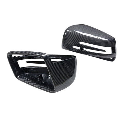 Coques Rétroviseurs Fibre Carbone Mercedes CLA C117 AMG - packshot studio 2 - Becquet Voiture