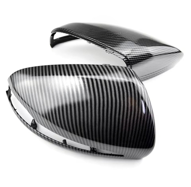 Coques rétroviseurs fibre carbone Mercedes CLA C118 2019-2025 - détail du montage - Becquet Voiture
