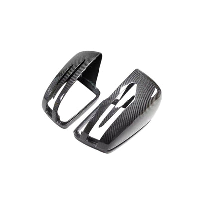 Coques rétroviseurs fibre carbone Mercedes Classe A W176 2012-2018 - installé sur véhicule 2 - Becquet Voiture