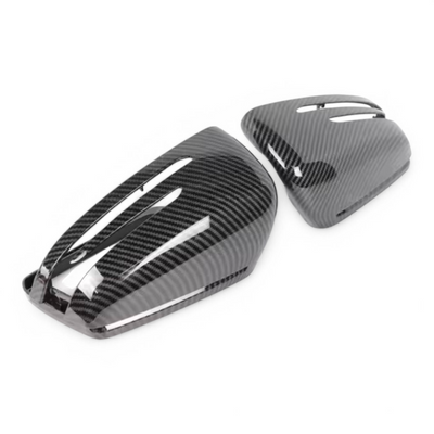 Coques Rétroviseurs Fibre Carbone Mercedes Classe A W176 - en situation 2 - Becquet Voiture