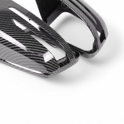 Coques Rétroviseurs Fibre Carbone Mercedes Classe A W176 - vue de profil 3 - Becquet Voiture