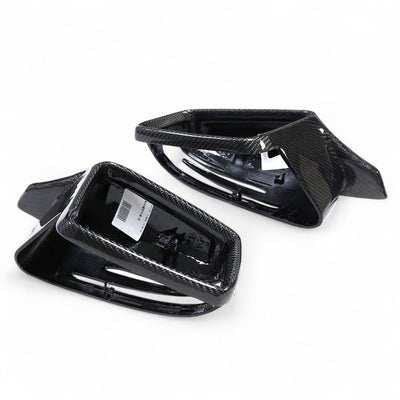Coques Rétroviseurs Fibre Carbone Mercedes Classe A W176 - vue rapprochée - Becquet Voiture