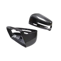 Coques Rétroviseurs Fibre Carbone Mercedes Classe C W204 - vue arrière 2 - Becquet Voiture