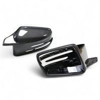 Coques Rétroviseurs Fibre Carbone Mercedes Classe C W204 - vue de dessus - Becquet Voiture