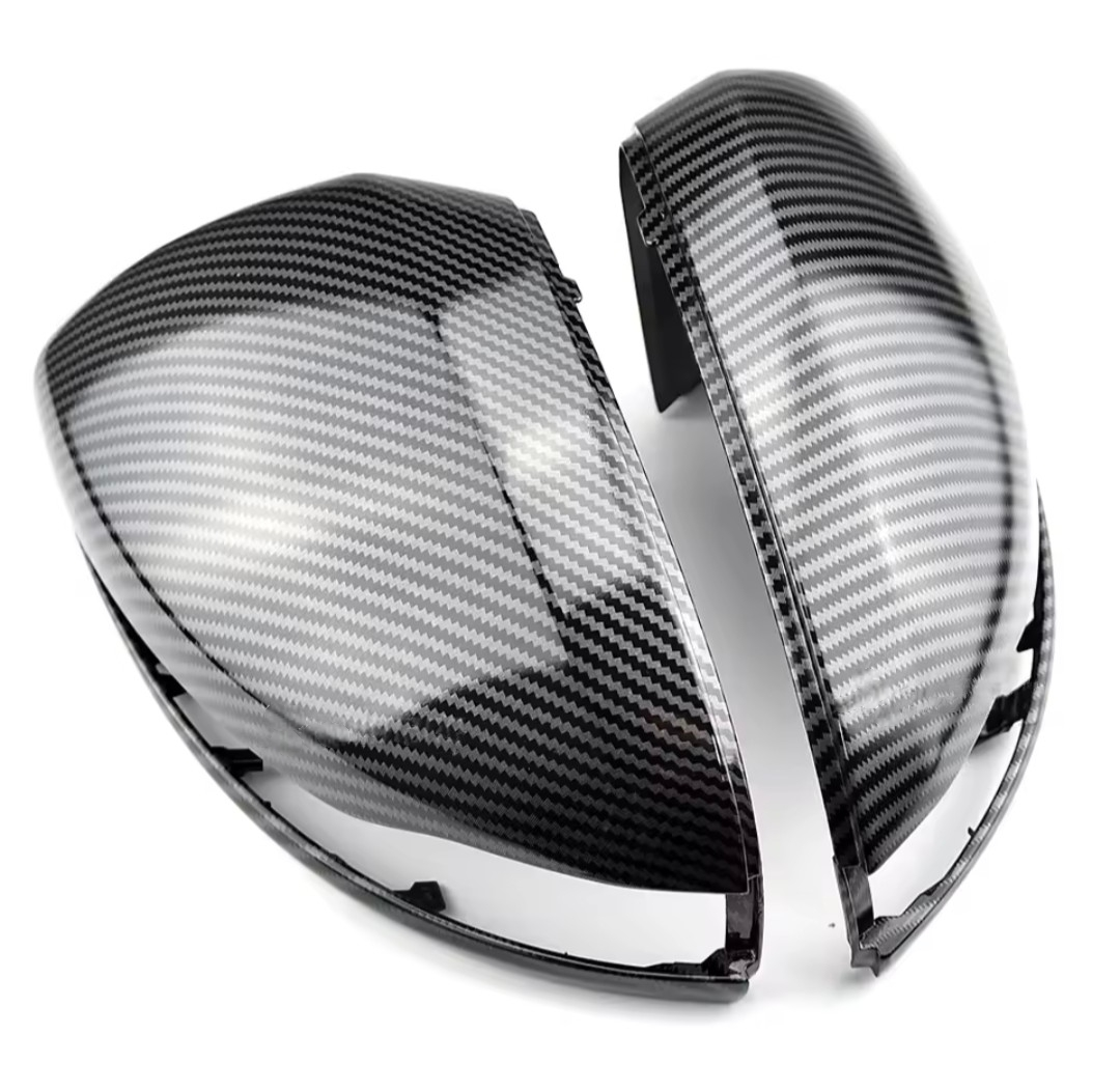 Coques Rétroviseurs Fibre Carbone Mercedes Classe S W222 2013-2020 - vue de face - Becquet Voiture