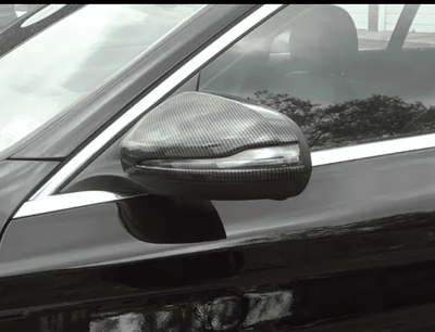 Coques Rétroviseurs Fibre Carbone Mercedes Classe S W222 2013-2020 - vue de profil - Becquet Voiture