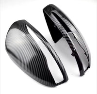Coques rétroviseurs fibre carbone Mercedes Classe S W222 - installé sur véhicule - Becquet Voiture