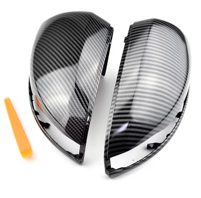 Coques rétroviseurs fibre carbone Mercedes Classe S W222 - packshot studio - Becquet Voiture
