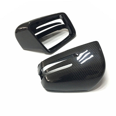 Coques rétroviseurs fibre carbone Mercedes GLE W166 2015-2018 paire - vue arrière - Becquet Voiture