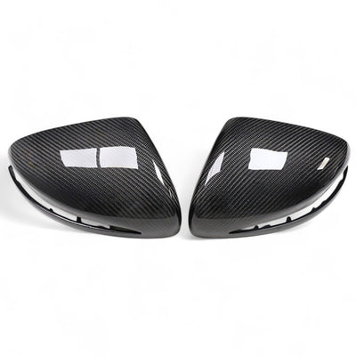 Coques Rétroviseurs Fibre Carbone Mercedes GLE W167 AMG - vue de face - Becquet Voiture