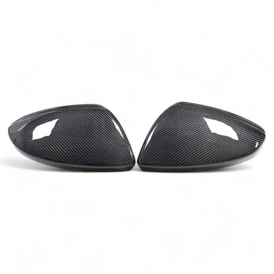 Coques Rétroviseurs Fibre Carbone Performance Audi A8 S8 D5 - vue de face - Becquet Voiture