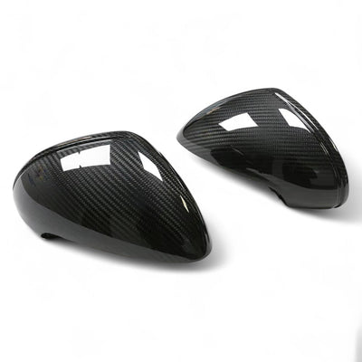 Coques Rétroviseurs Fibre Carbone Porsche Cayman 981 2012-2016 - vue arrière - Becquet Voiture