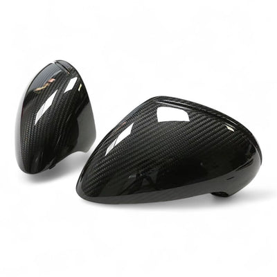 Coques Rétroviseurs Fibre Carbone Porsche Cayman 981 2012-2016 - vue de profil - Becquet Voiture