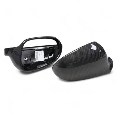 Coques rétroviseurs fibre carbone VW Golf 5 2003-2008 paire - détail du montage - Becquet Voiture