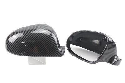 Coques rétroviseurs fibre carbone VW Golf 5 2003-2008 paire - installé sur véhicule - Becquet Voiture