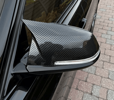 Coques Rétroviseurs Fibre de Carbone M Performance BMW F30 - vue arrière 2 - Becquet Voiture