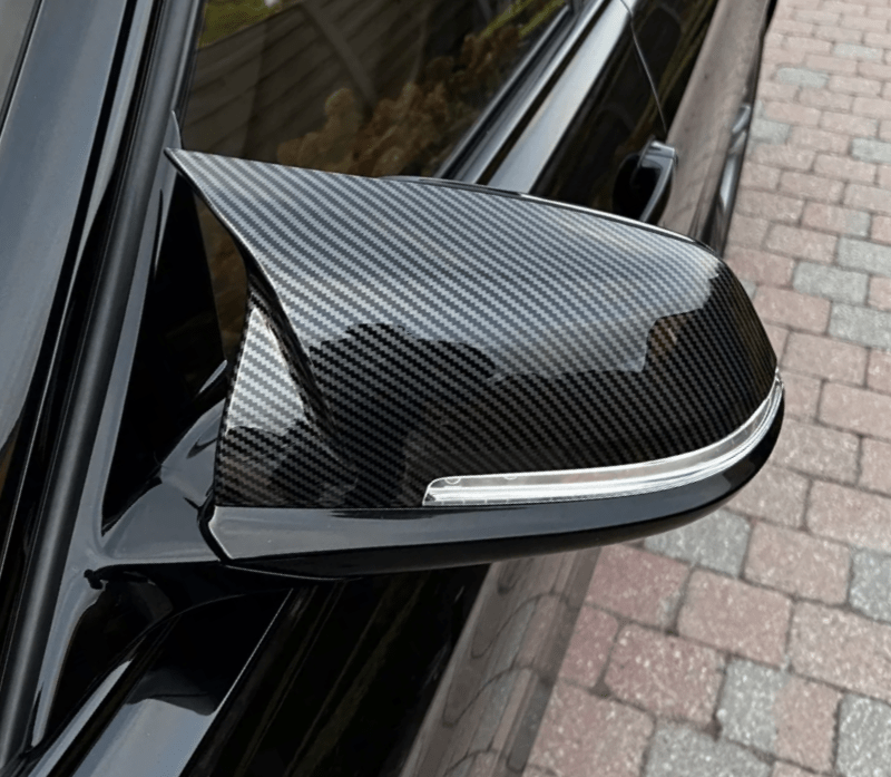 Coques Rétroviseurs Fibre de Carbone M Performance BMW F30 - vue arrière 2 - Becquet Voiture