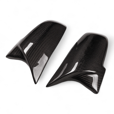 Coques Rétroviseurs Fibre de Carbone M Performance BMW F30 - vue de face - Becquet Voiture