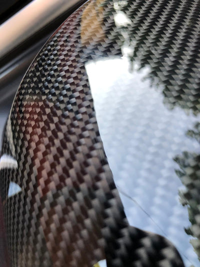 Coques rétroviseurs M Performance carbone BMW Série 1 F40 - vue arrière - Becquet Voiture