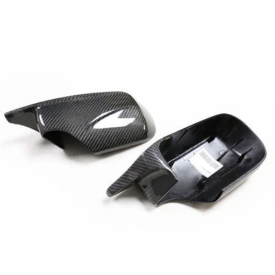 Coques Rétroviseurs M Performance Carbone BMW Série 3 E46 - vue de dessus - Becquet Voiture