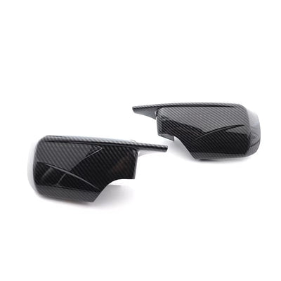Coques Rétroviseurs M Performance Carbone BMW Série 3 E46 - vue de face - Becquet Voiture