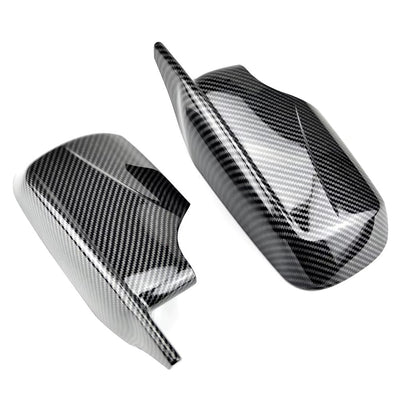 Coques Rétroviseurs M Performance Carbone BMW Série 3 E46 - vue de trois-quarts - Becquet Voiture