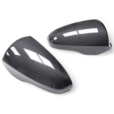 Coques rétroviseurs M Performance fibre carbone BMW M5 F10 2012-2018 - vue arrière - Becquet Voiture
