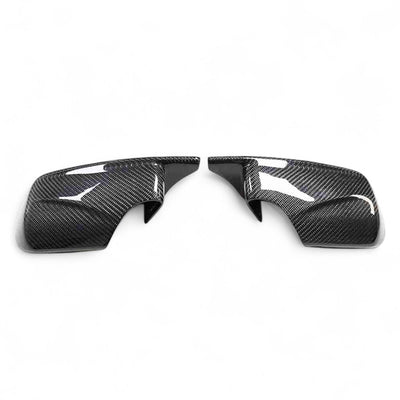 Coques rétroviseurs M Performance fibre carbone BMW Série 3 E46 1998-2006 - détail du montage - Becquet Voiture