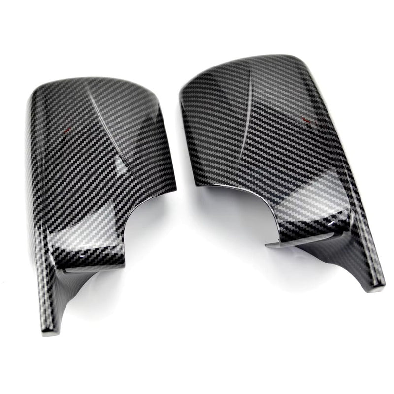 M Performance Außenspiegelkappen aus Carbonfaser BMW 3er E46 1998–2006 - am Fahrzeug montiert - Becquet Voiture