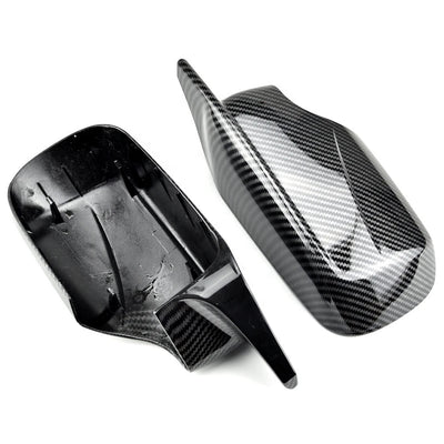Coques rétroviseurs M Performance fibre carbone BMW Série 3 E46 1998-2006 - packshot studio - Becquet Voiture