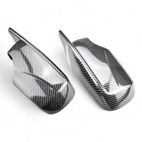 M Performance Außenspiegelkappen aus Carbonfaser BMW 3er E46 1998–2006 - Rückansicht - Becquet Voiture